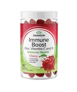 SWANSON Immune Boost smak winiowy 60 gumisiów